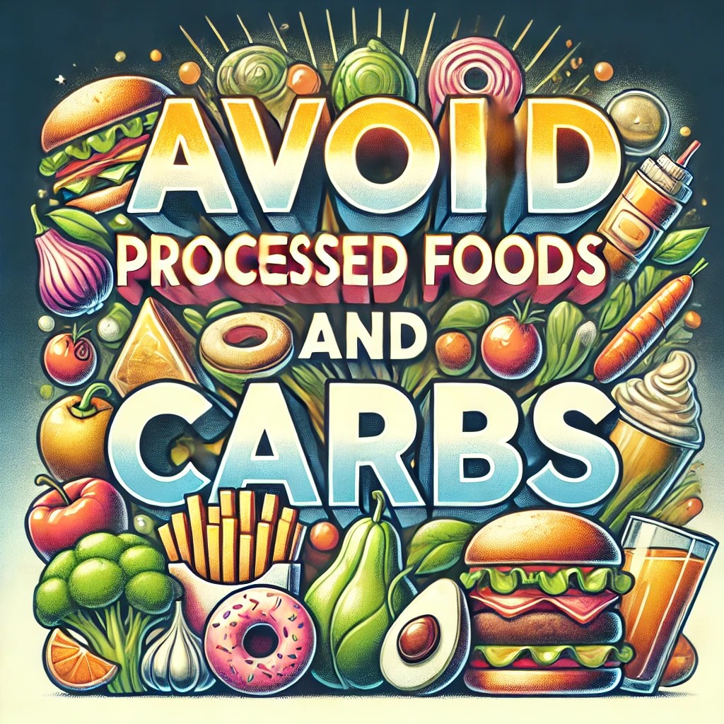 Eliminate Carbohydrates and Processed Foods